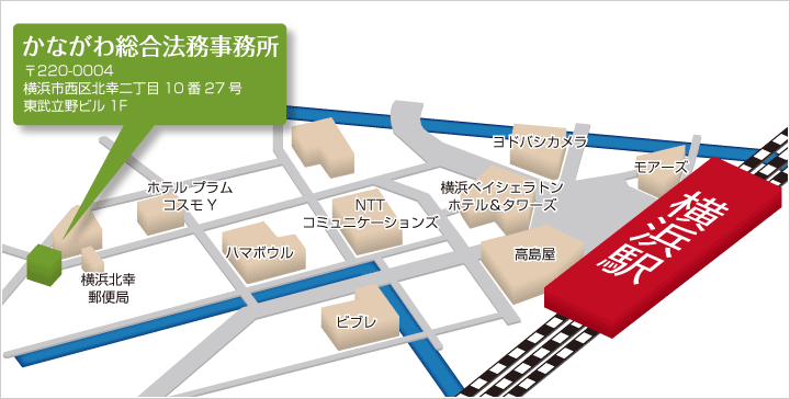 東武立野ビルまでの地図